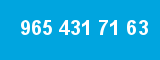 965 431 71 63 965 431 71 63